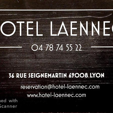 Laennec Hotel Lione Esterno foto